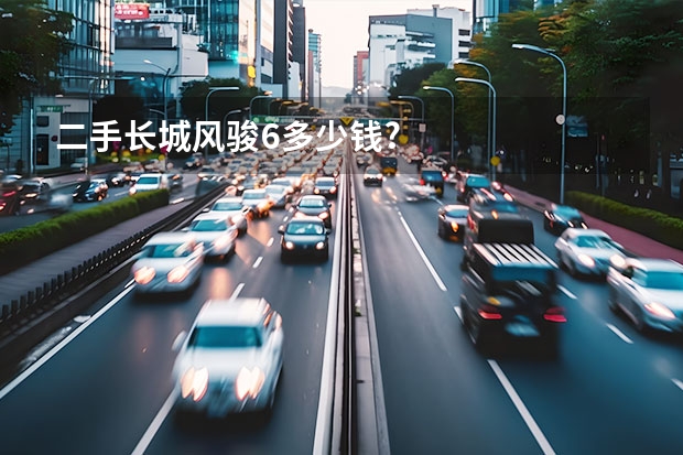 二手长城风骏6多少钱?