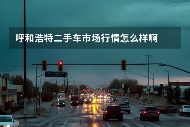 呼和浩特二手车市场行情怎么样啊