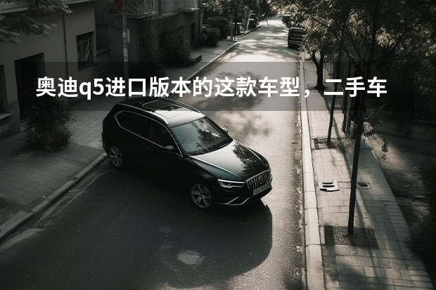 奥迪q5进口版本的这款车型，二手车价格是多少？