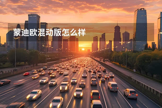 蒙迪欧混动版怎么样