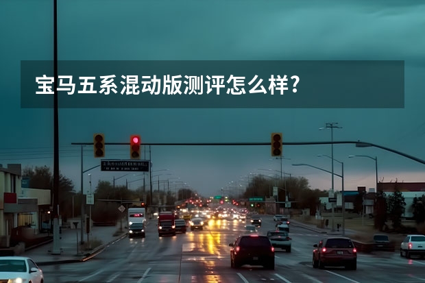宝马五系混动版测评怎么样?
