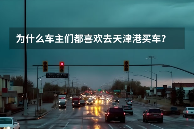 为什么车主们都喜欢去天津港买车?