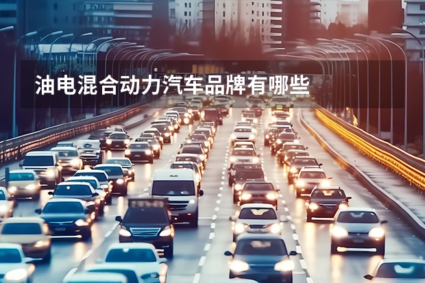 油电混合动力汽车品牌有哪些