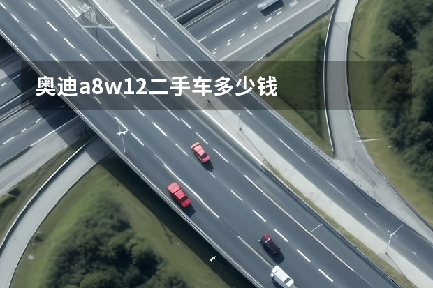 奥迪a8w12二手车多少钱