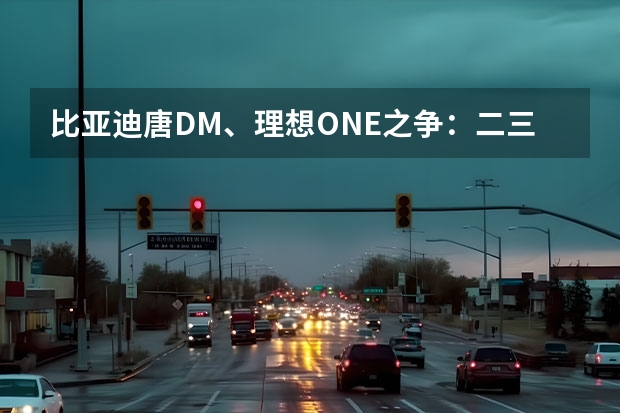 比亚迪唐DM、理想ONE之争：二三十万7座混动SUV到底该如何选？
