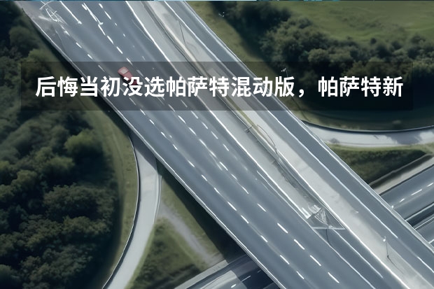 后悔当初没选帕萨特混动版，帕萨特新能源多么痛的领悟！ 款 大众帕萨特 新能源 1.4T 混动精英版 9万公里保养项目价格