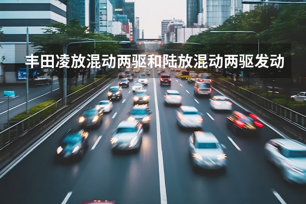 丰田凌放混动两驱和陆放混动两驱发动机一样,为什么所标功率不同