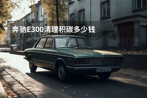 奔驰E300清理积碳多少钱