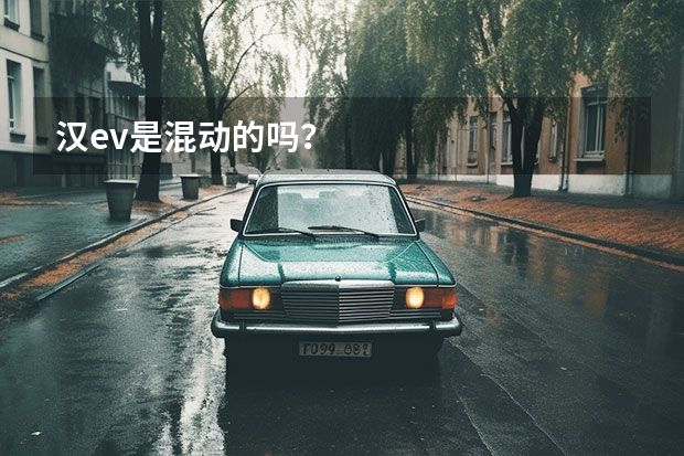 汉ev是混动的吗？