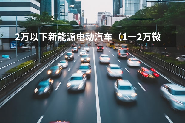 2万以下新能源电动汽车（1一2万微型小汽车）