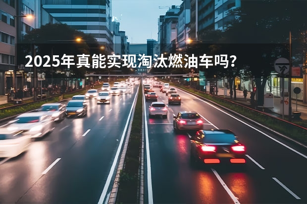 2025年真能实现淘汰燃油车吗？