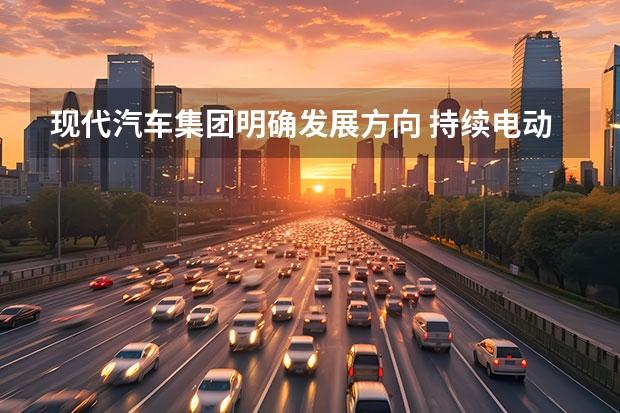 现代汽车集团明确发展方向 持续电动化转型 欧7排放标准7月实施，新能源车被监管，针对中国车企？
