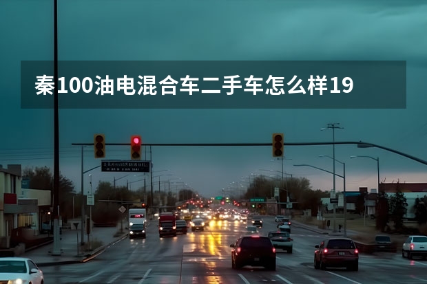 秦100油电混合车二手车怎么样19年