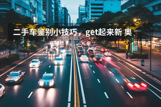 二手车鉴别小技巧，get起来新 奥迪Q3鉴定攻略，几招教你轻松搞定它！
