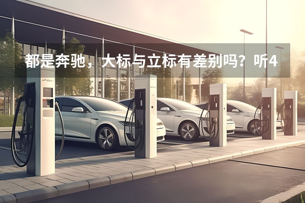 都是奔驰，大标与立标有差别吗？听4S销售说完，车主：后悔才知道