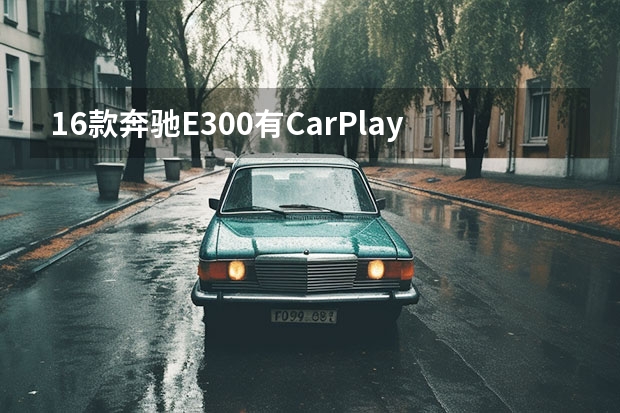 16款奔驰E300有CarPlay吗