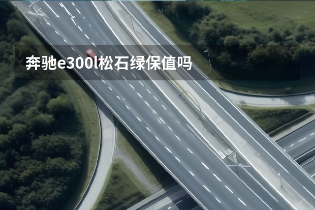 奔驰e300l松石绿保值吗