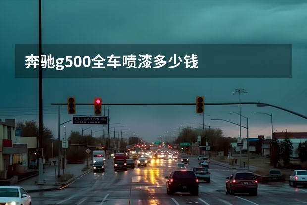 奔驰g500全车喷漆多少钱