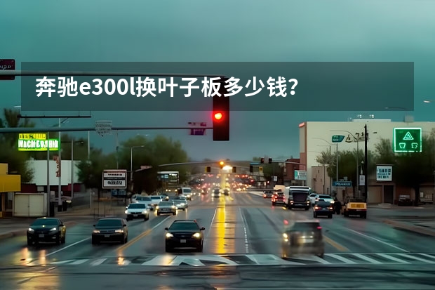 奔驰e300l换叶子板多少钱？