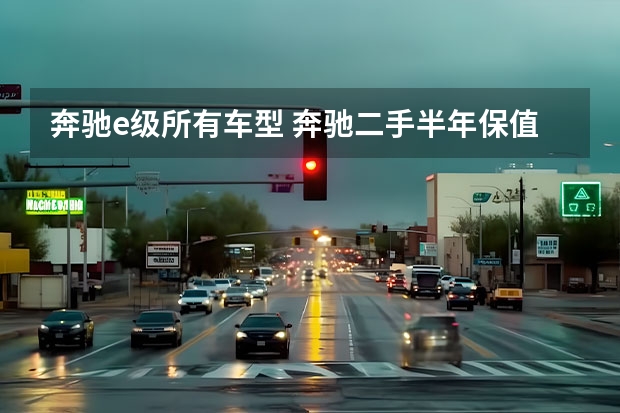 奔驰e级所有车型 奔驰二手半年保值率