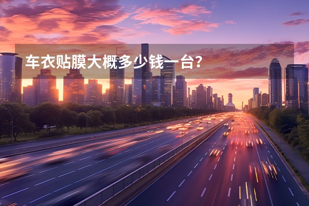 车衣贴膜大概多少钱一台？