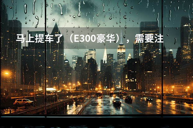 马上提车了（E300豪华），需要注意什么？