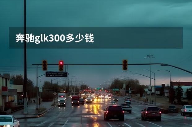 奔驰glk300多少钱