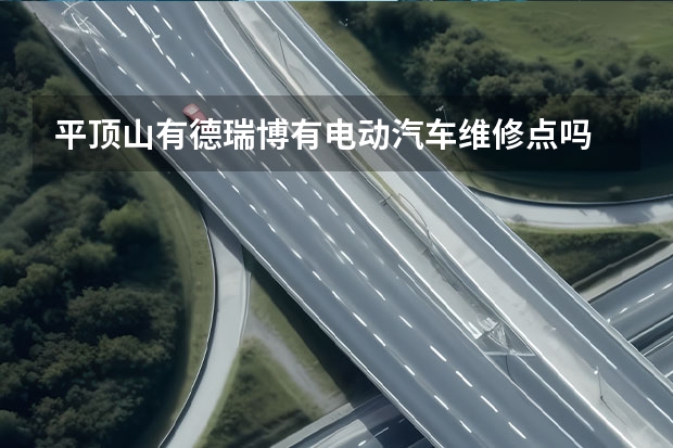 平顶山有德瑞博有电动汽车维修点吗