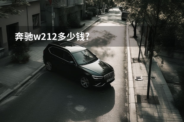 奔驰w212多少钱?