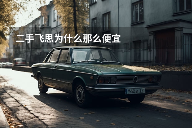 二手飞思为什么那么便宜