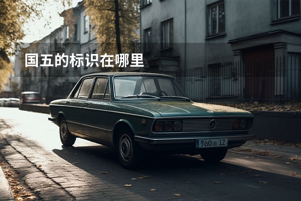 国五的标识在哪里