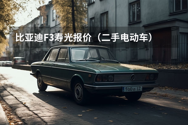 比亚迪F3寿光报价（二手电动车）