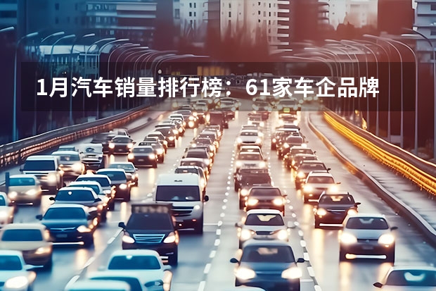 1月汽车销量排行榜：61家车企/品牌销量排名，长安夺冠（不惧严寒，红旗HS3冬季用车小贴士）