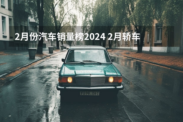 2月份汽车销量榜2024 2月轿车销量：秦PLUS荣耀版登顶，E级、A6L双双前十